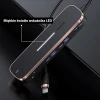 USB-хаб Usams SJ575 USB-C to 2xUSB-A | USB-C | HDMI | microSD | SD Black (SJ575HUB01)