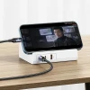 Мережевий подовжувач Usams CC160 65W Super Si FC USB Extension Socket EU 2xUSB-C | USB-A | 3x220V White (CC160TC01)