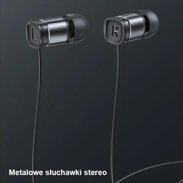 Навушники Usams EP-46 Stereo Earphones with USB-C cable 1.2m Red (HSEP4604)