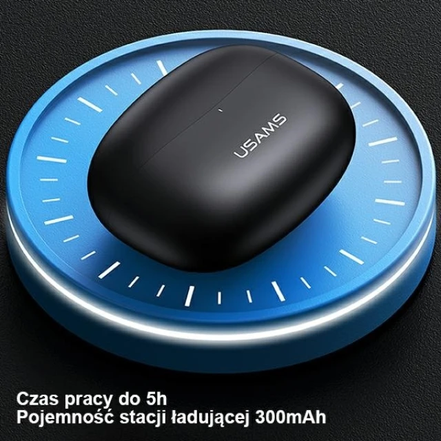 Бездротові навушники Usams BH Series TWS Bluetooth 5.1 Red (BHUBH03)