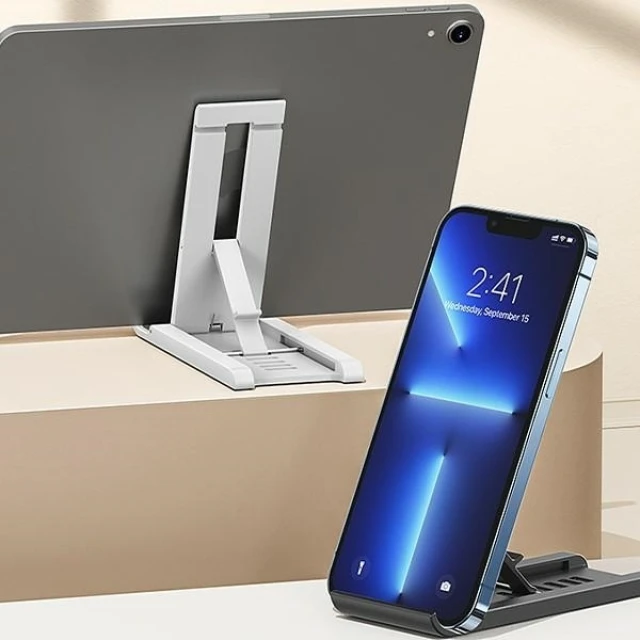 Підставка Usams ZJ070 Universal Holder Stand Phone Stand Tablet White (ZJ070ZJ02)