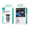Автомобильное зарядное устройство Usams US-CC162 C31 FC/QC 3A 2xUSB-A Blue (CC162CC02)