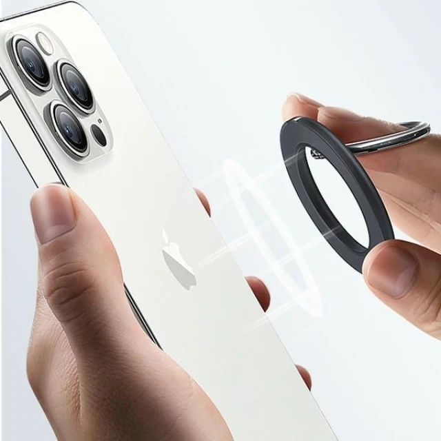 Магнітна пластина Usams ZJ071 Ring Holder Magnetic Black (ZJ071ZJ01)