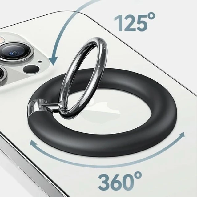 Магнітна пластина Usams ZJ071 Ring Holder Magnetic Black (ZJ071ZJ01)