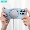 Бездротовий зарядний пристрій Usams US-CD183 FC 15W Black with MagSafe (CD183CDX01)