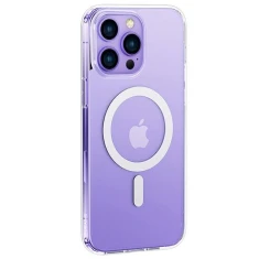 Чохол Usams Ice Magnet для iPhone 14 Plus Transparent with MagSafe (US-BH801)