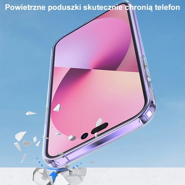 Чохол Usams Ice Magnet для iPhone 14 Plus Transparent with MagSafe (US-BH801)