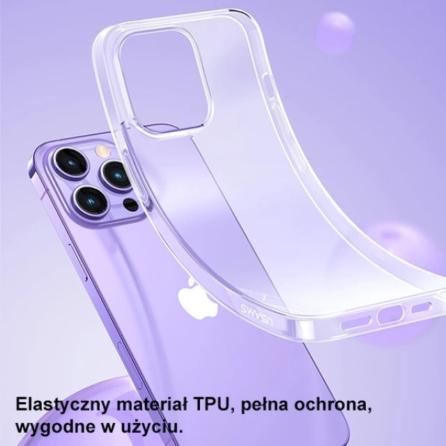 Чохол Usams Primary Case для iPhone 14 Pro Transparent (US-BH796)