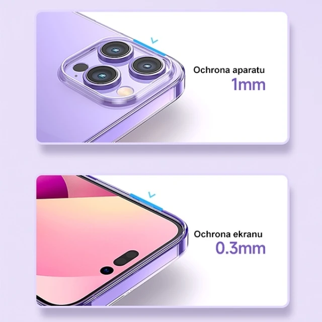 Чохол Usams Primary Case для iPhone 14 Pro Transparent (US-BH796)