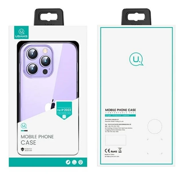 Чохол Usams Primary Case для iPhone 14 Pro Transparent (US-BH796)
