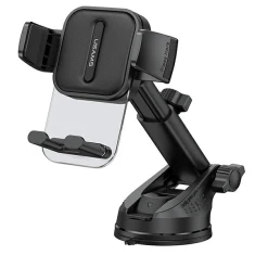 Автотримач Usams ZJ072 Car Center Console Retractable Transparent Holder Black (ZJ072ZJ01)
