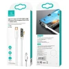 Кабель Usams US-SJ584 Iceflake PD/FC USB-C to USB-C 100W 1.2m White (SJ584USB02)