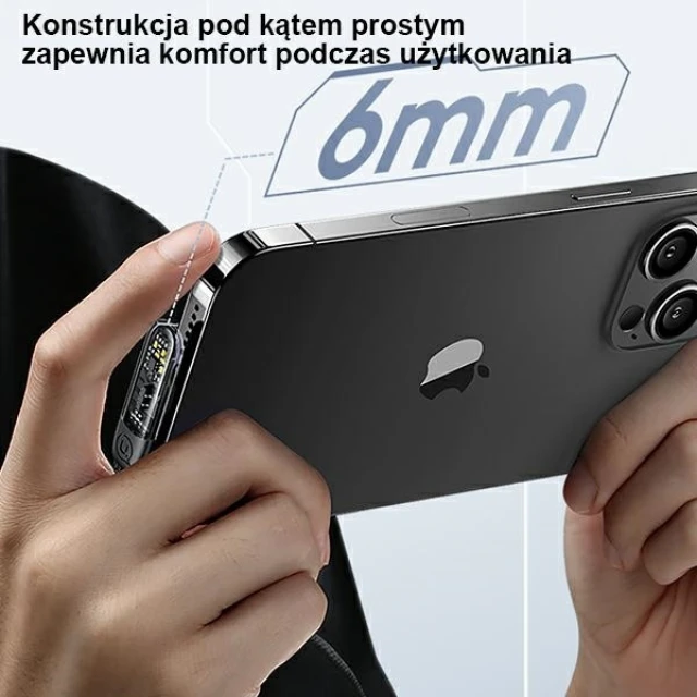 Кабель Usams US-SJ585 Iceflake PD/FC USB-A to USB-C 66W 6A 1.2m White (SJ585USB02)