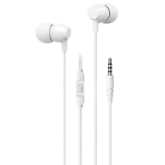Наушники Usams SJ594 EP-47 Stereo Earphones 3.5mm White (HSEP4702)
