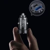 Автомобільний зарядний пристрій Usams US-CC175 C35 PD/FC/QC 45W USB-A | USB-C Black (CC175CC01)