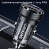 Автомобільний зарядний пристрій Usams US-CC175 C35 PD/FC/QC 45W USB-A | USB-C Black (CC175CC01)