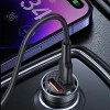 Автомобільний зарядний пристрій Usams US-CC175 C35 PD/FC/QC 45W USB-A | USB-C Black (CC175CC01)