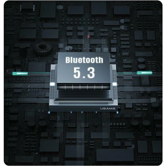 Бездротові навушники Usams XD19 ENC TWS Bluetooth 5.3 Purple Blue (BHUENCXD04)