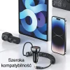 Автомобільний зарядний пристрій Usams US-CC193 C37 PD/QC 60W USB-A | USB-C Black with USB-C Cable (CC192CC01)