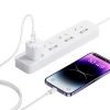 Мережевий зарядний пристрій Usams US-CC183 X-ron Series PD 20W USB-C White with USB-C to Lightning Cable (YXXLOGTC03)