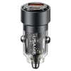 Автомобільний зарядний пристрій Usams US-CC208 C39 FC 60W USB-A | USB-C Black (CC208CC01)