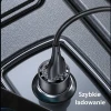 Автомобільний зарядний пристрій Usams US-CC208 C39 FC 60W USB-A | USB-C Purple (CC208CC02)