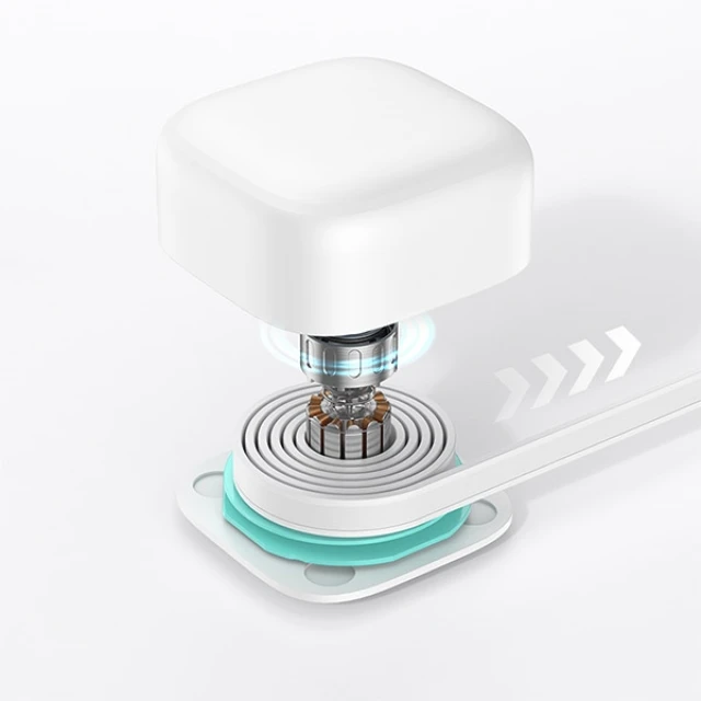 Мережевий зарядний пристрій Usams US-CC209 GaN PD/QC 35W USB-C White with Lightning Cable (CC209TC02)