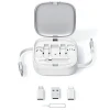 Кабель Usams US-SJ650 Pocket 3-in-1 USB-A/USB-C/Lightning/Micro-USB 60W 90cm Silver (SJ650USB02)