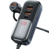 Автомобільний зарядний пристрій Usams US-CC213 C40 PD/FC/QC 165W 3xUSB-A | 2xUSB-C Black (CC213CC01)