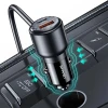 Автомобільний зарядний пристрій Usams US-CC213 C40 PD/FC/QC 165W 3xUSB-A | 2xUSB-C Black (CC213CC01)