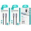 Кабель Usams US-SJ661 FC USB-C to USB-C 60W 1.2m Tarnish (SJ661USB01)