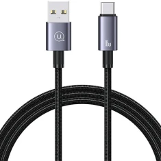 Кабель Usams US-SJ663 FC USB-A to USB-C 3A 1.2m Tarnish (SJ663USB01)