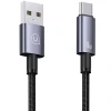 Кабель Usams US-SJ663 FC USB-A to USB-C 3A 1.2m Tarnish (SJ663USB01)