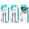 Кабель Usams US-SJ663 FC USB-A to USB-C 3A 1.2m Tarnish (SJ663USB01)