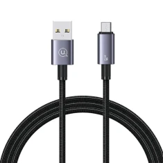 Кабель Usams US-SJ668 FC USB-A to Micro-USB 2A 1.2m Tarnish (SJ668USB01)