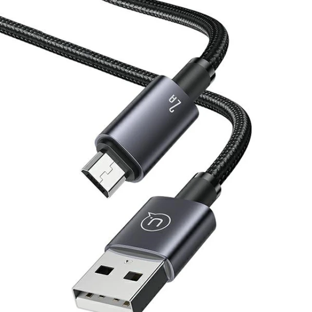 Кабель Usams US-SJ668 FC USB-A to Micro-USB 2A 1.2m Tarnish (SJ668USB01)