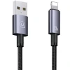 Кабель Usams US-SJ669 FC USB-A to Lightning 2.4A 2m Tarnish (SJ669USB01)