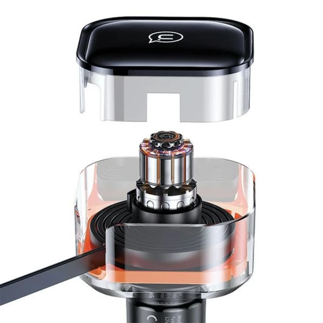 Автомобільний зарядний пристрій Usams US-CC220 C41 PD/FC/QC 30W Black with 2xUSB-C Cable (CC220CC01)