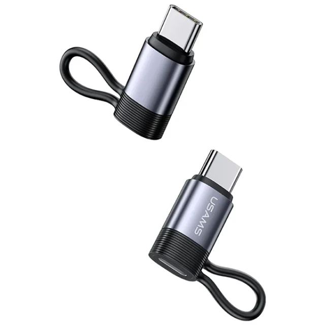 Адаптер Usams SJ677 AU17 Lightning to USB-C 30W Aluminium (SJ677LN01)