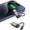 Адаптер Usams SJ677 AU17 Lightning to USB-C 30W Aluminium (SJ677LN01)