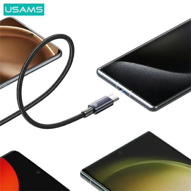 Кабель Usams US-SJ679 FC USB-C to Lightning 30W 25cm Tarnish (SJ679USB01)