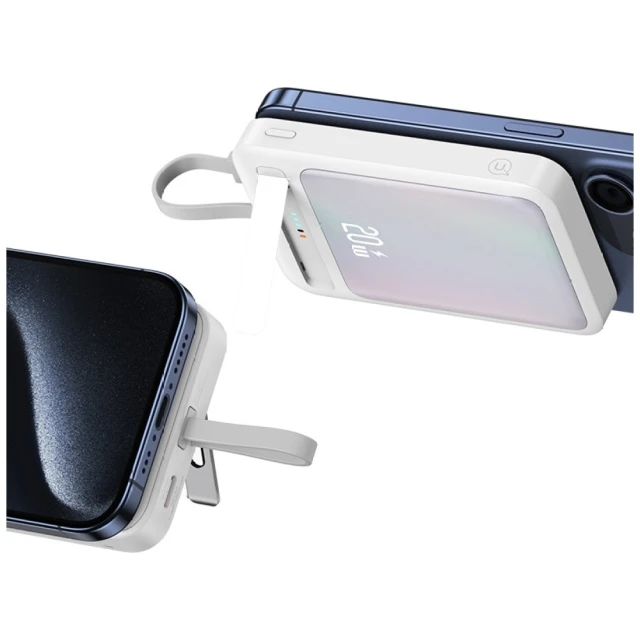 Портативний зарядний пристрій Usams XM Series 20W 10000mAh White (10KCD21902)