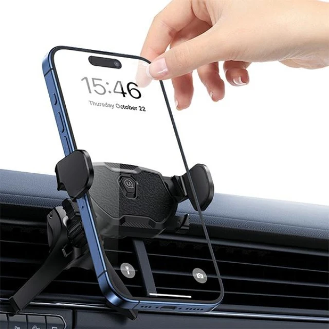 Автотримач Usams Rotary Mount Air Vent Black (ZJ77ZJ01)