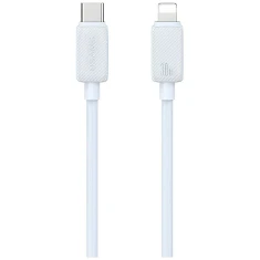 Кабель Usams KY Series USB-C to Lightning 1 m White (SJ692USB02)