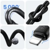 Кабель Usams KY Series Lightning to USB-A 2m White (SJ694USB02)