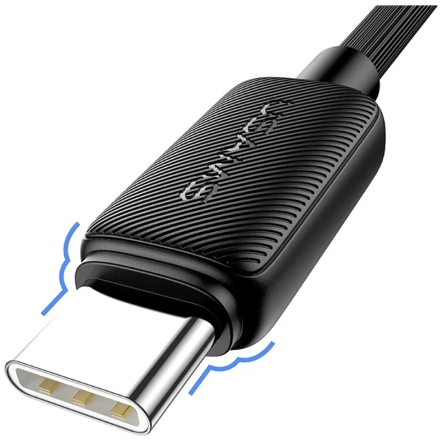 Кабель Usams KY Series USB-C to USB-A 3m Black (SJ698USB01)