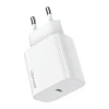 Сетевое зарядное устройство Usams T65 FC/PD 20W USB-C White (CC226TC01)