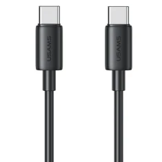 Кабель Usams YD Series USB-C to USB-C 60W 1 m Black (SJ711USB01)