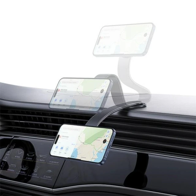 Автотримач Usams Magnetic Car Holder Windshield/Cockpit Black (ZJ79ZJ01)