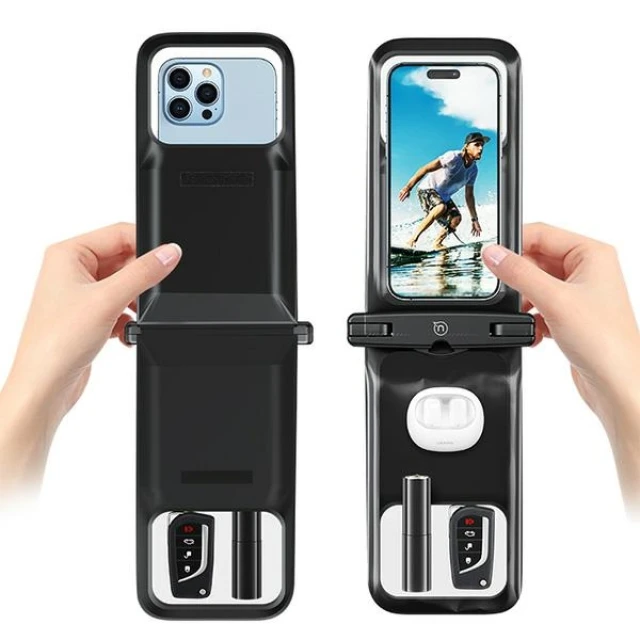 Водонепроникний чохол Usams Double Pocket Waterproof Bag IP68 6.7
